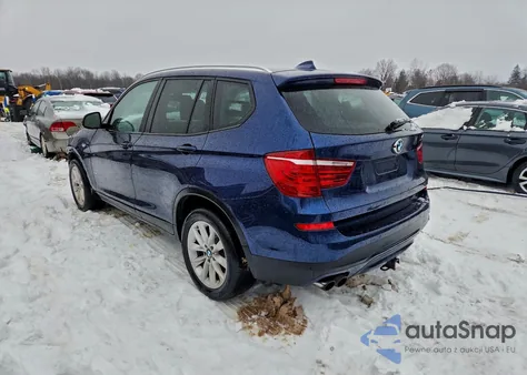 2015 BMW X3 xDrive28I z USA, uszkodzony, nr VIN 5UXWX9C56F0D56352